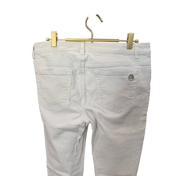 Michael Kors White Skinny Jeans Stretch Denim Women’s 8 EUC - Picture 4 of 8